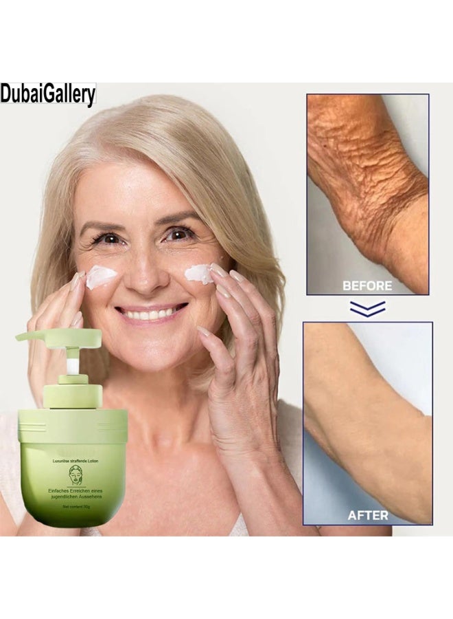 DubaiGallery Luxurious Collagen Firming Moisturizer, Advanced Facial Skincare Cream That Helps Tighten Skin, Improve Elasticity, Restore Moisture Balance, and Achieve a Smooth Youthful Appearance - Image 3